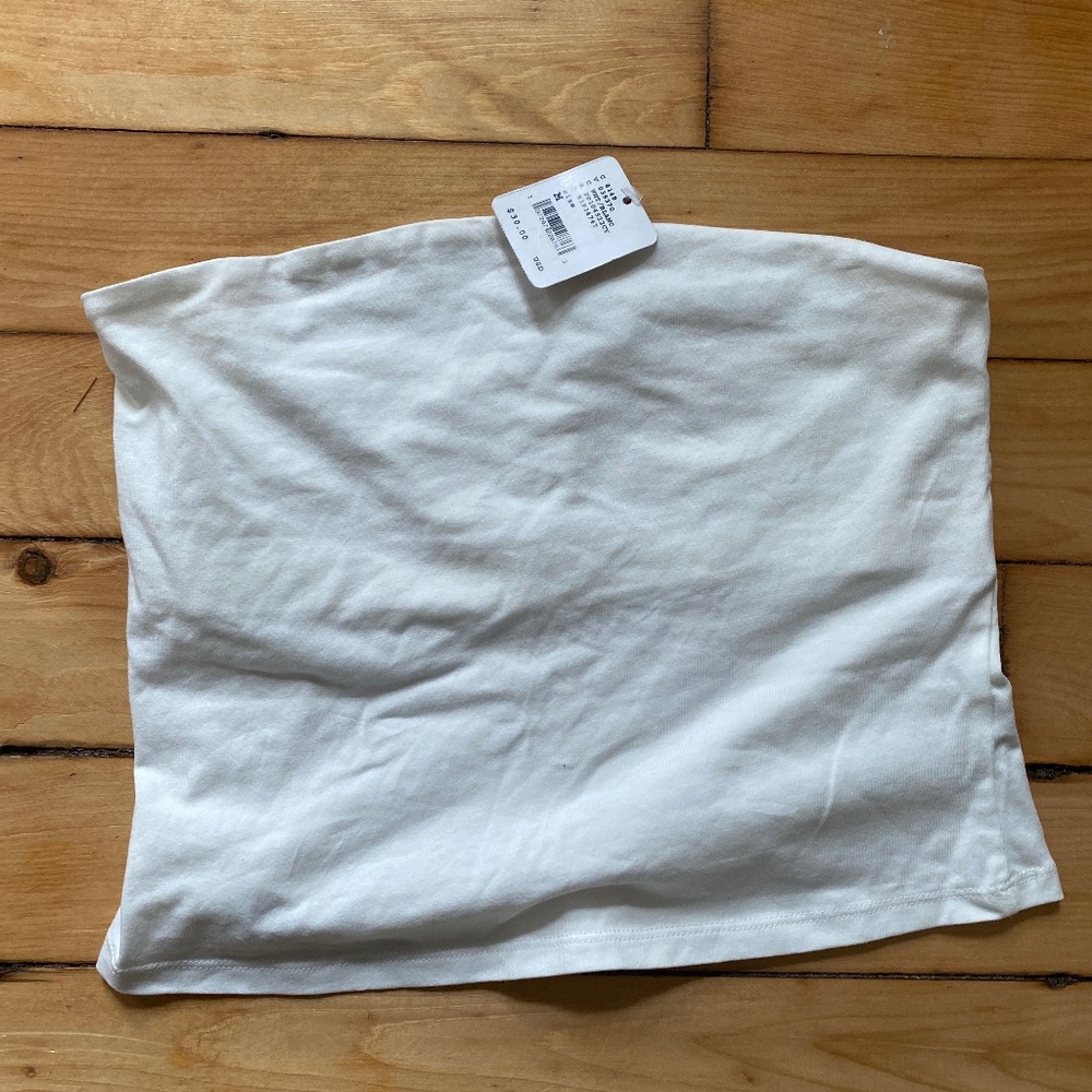 Free People White Tube top